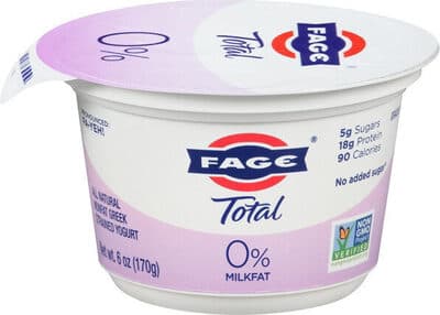0% MILKFAT NONFAT GREEK STRAINED YOGURT