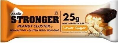 PEANUT CLUSTER WHEY PROTEIN BAR, PEANUT CLUSTER