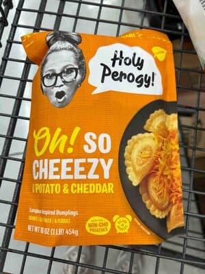 OH! SO CHEEEZY WITH POTATO & CHEDDAR EUROPEAN INSPIRED DUMPLINGS PEROGIES, OH! SO CHEEEZY WITH POTATO & CHEDDAR