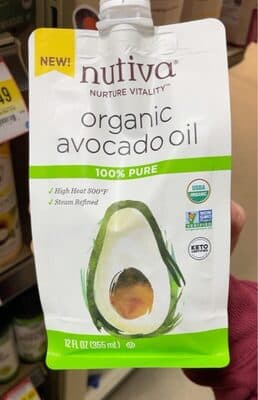100% PURE ORGANIC AVOCADO OIL