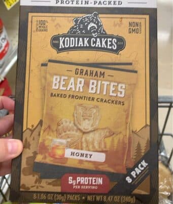 HONEY PROTEIN PACKED FRONTIER GRAHAM CRACKERS, HONEY