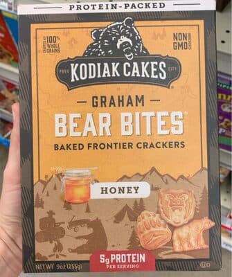 HONEY GRAHAM BAKED FRONTIER CRACKERS, HONEY