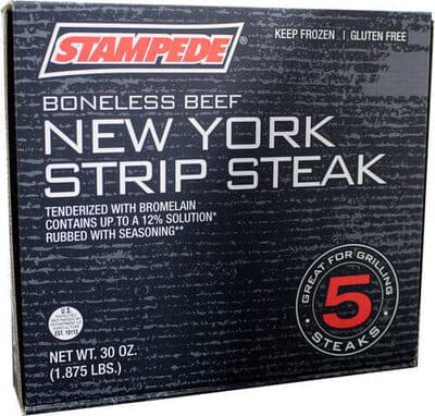 BONELESS BEEF NEW YORK STRIP STEAK
