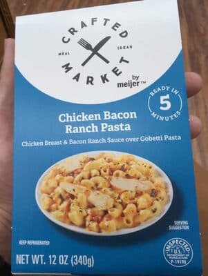 CHICKEN BACON RANCH PASTA