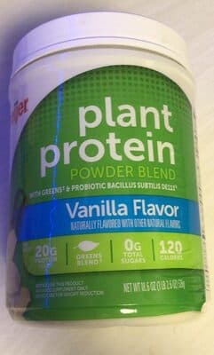 PLANT PROTEIN POWDER BLEND, VANILLA