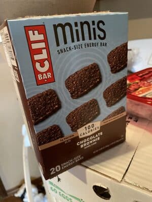 CHOCOLATE BROWNIE MINIS ENERGY BARS, CHOCOLATE BROWNIE