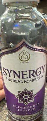 ELDERBERRY JUNIPER RAW KOMBUCHA
