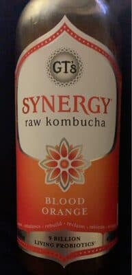 BLOOD ORANGE RAW KOMBUCHA