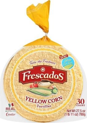 YELLOW CORN TORTILLAS, YELLOW CORN