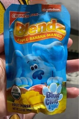 APPLE-BANANA-MANGO FRUIT PUREE, APPLE-BANANA-MANGO