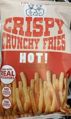 HOT! FLAVORED CRISPY CRUNCHY FRIES POTATO SNACKS, HOT!