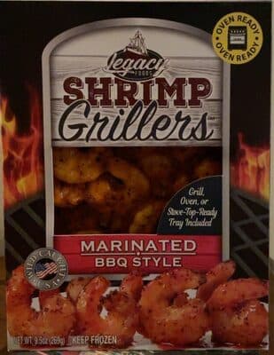 MARINATED BBQ STYLE SHRIMP GRILLERS, MARINATED BBQ STYLE
