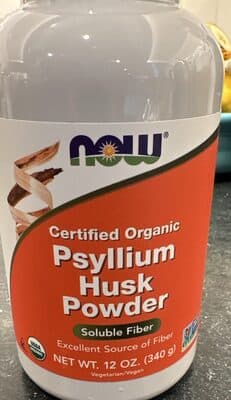 Product image of CERTIFIED ORGANIC PSYLLIUM HUSK POWDER