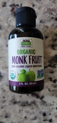 MONK FRUIT ZERO-CALORIE LIQUID SWEETENER, MONK FRUIT