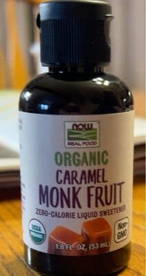 CARAMEL MONK FRUIT ZERO-CALORIE LIQUID SWEETENER, CARAMEL MONK FRUIT