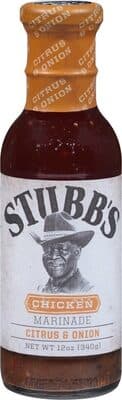 STUBB'S, CHICKEN MARINADE, CITRUS & ONION