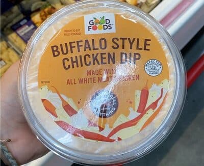 BUFFALO STYLE CHICKEN DIP, BUFFALO STYLE CHICKEN