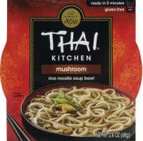 MUSHROOM RICE NOODLE SOUP BOWL