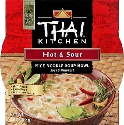 SIMPLY ASIA, THAI KITCHEN, HOT & SOUR RICE NOODLE SOUP BOWL
