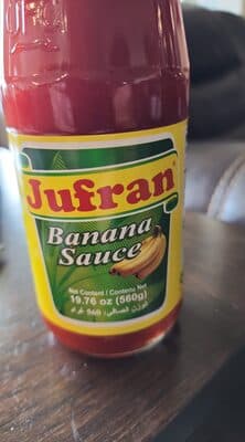 JUFRAN, BANANA SAUCE