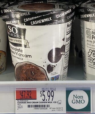 DAIRY FREE CASHEWMILK