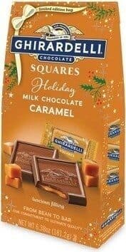 MILK CHOCOLATE CARAMEL SQUARES, CARAMEL