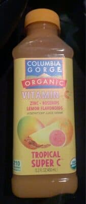 COLUMBIA GORGE ORGANIC, SUPER C, FRUIT PUREE & JUICE BLEND