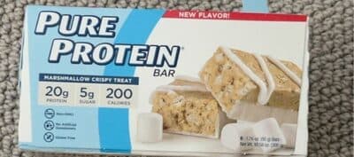 MARSHMALLOW CRISPY TREAT BAR, MARSHMALLOW CRISPY TREAT