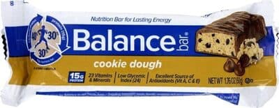 NUTRITION BAR, COOKIE DOUGH