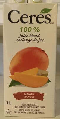 CERES, 100% JUICE, MANGO