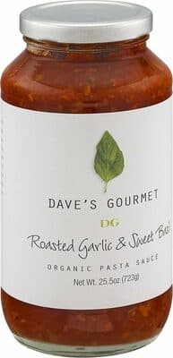 ORGANIC ROASTED GARLIC & SWEET BASIL