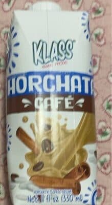 HORCHATA CAFE COFFEE DRINK, HORCHATA