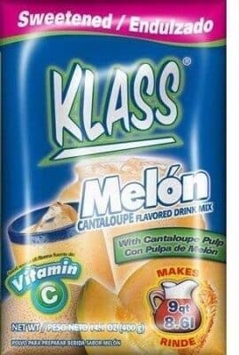 CANTALOUPE NATURALLY FLAVORED DRINK MIX, CANTALOUPE