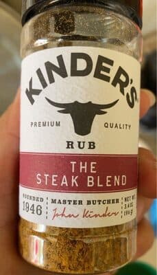 THE STEAK BLEND RUB, THE STEAK BLEND