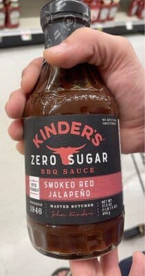 SMOKED RED JALAPENO BBQ SAUCE, SMOKED RED JALAPENO