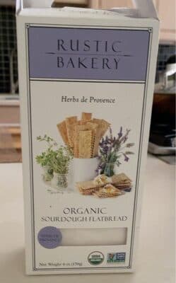 ORGANIC SOURDOUGH FLATBREAD, SOURDOUGH