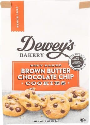 SOFT BAKED COOKIES, BROWN BUTTER CHOCOLATE CHIP