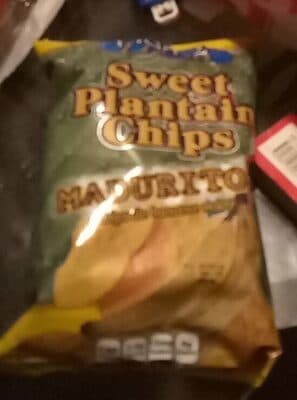 SWEET PLANTAIN CHIPS, SWEET PLANTAIN