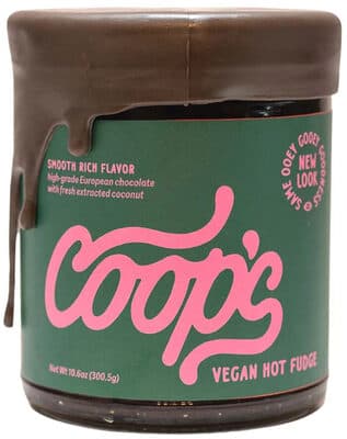 COOP'S MICROCREMERY, HAND MADE HOT FUDGE