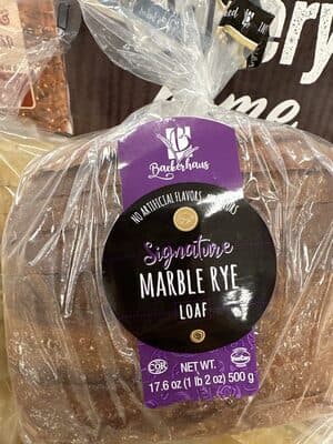 MARBLE RYE LOAF, MARBLE RYE