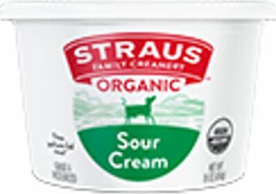 STRAUS FAMILY CREAMERY, ORGANIC SOUR CREAM