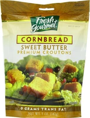 FRESH GOURMET, CROUTONS, SWEET BUTTER