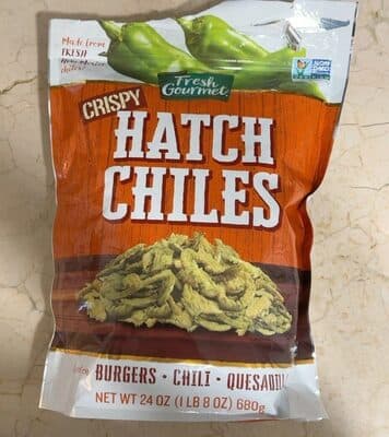 CRISPY HATCH CHILES, CRISPY