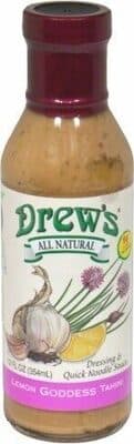 DREW'S, LEMON GODDESS DRESSING & QUICK NOODLE SAUCE