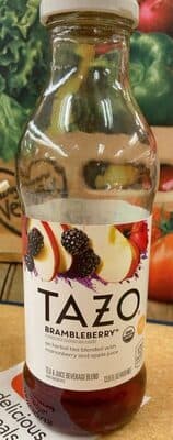 Tazo Brambleberry Tea 13.8 Fluid Ounce Glass Bottle