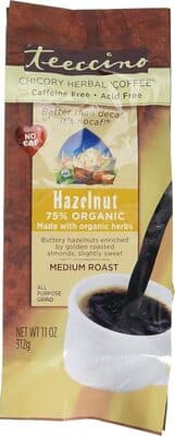 MEDIUM ROAST CHICORY HERBAL 'COFFEE', HAZELNUT
