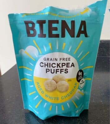 GRAIN FREE BAKED CHICKPEA PUFFS, CHICKPEA