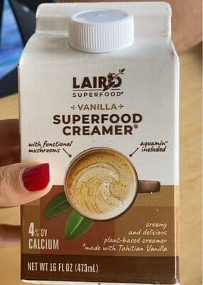 VANILLA SUPERFOOD CREAMER, VANILLA