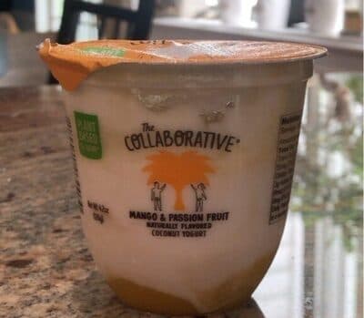 DAIRY FREE YOGURT, MANGO & PASSIONFRUIT