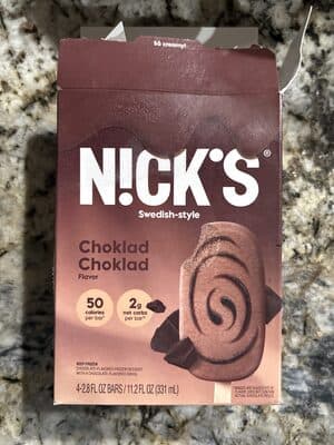 SWEDISH-STYLE CHOKLAD CHOKLAD FLAVOR FROZEN DESSERT